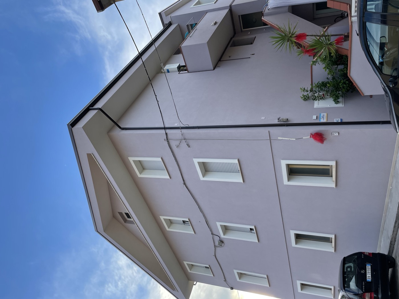L'ingresso accogliente di La Casa di Diana a Porto Sant'Elpidio